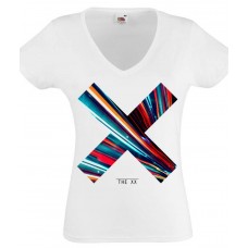 THE XX LOGO 2 Бяла Дамска тениска
